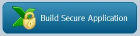 Schaltfläche Build Secure Application in der XLS Padlock-Oberfläche