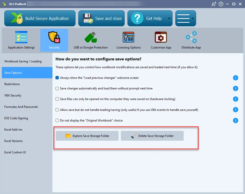 Explore Storage Folder