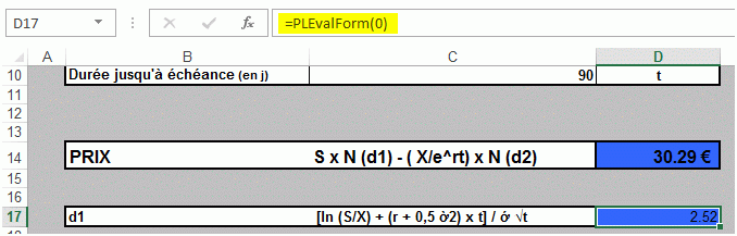 Protected Excel formulas